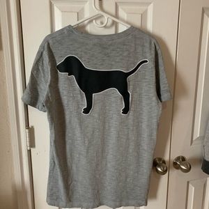 Victoria’s Secret Pink SS Pocket Tee Sz L